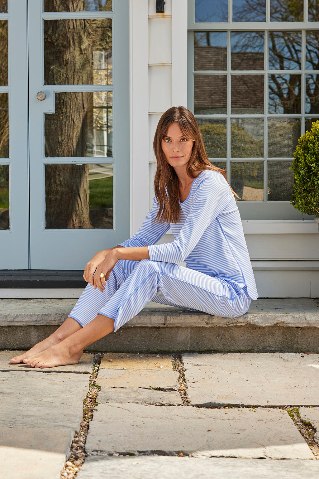 Pima Long-Long Set in Hydrangea - Main Image 2