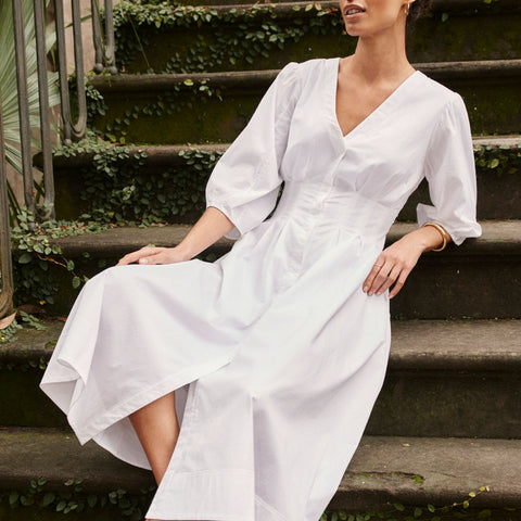 white sunday dress LAKE | Women | Daywear