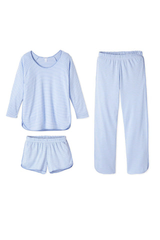 Proper Peony Pima Sugarplum Dreams Long Pajamas Set main image 1