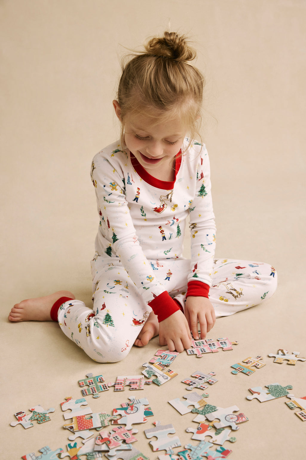 Kids Long-Long Set in Night Before Christmas - Main Image 2