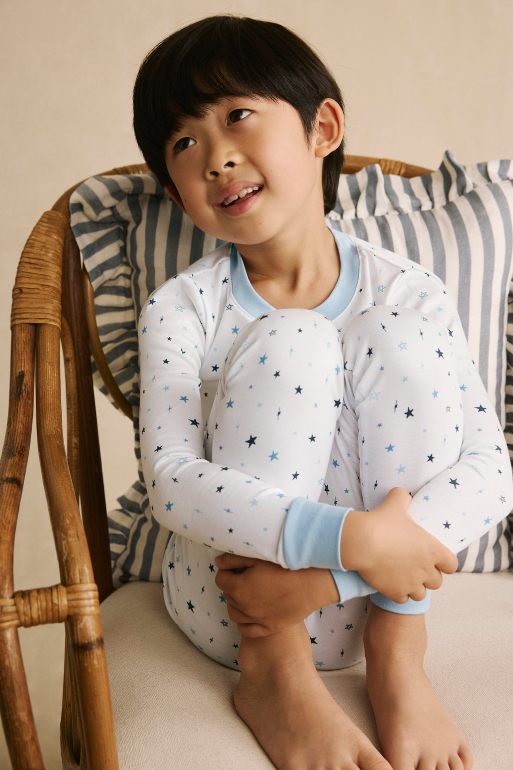 Kids Long-Long Set in Night Lights - Main Image 1