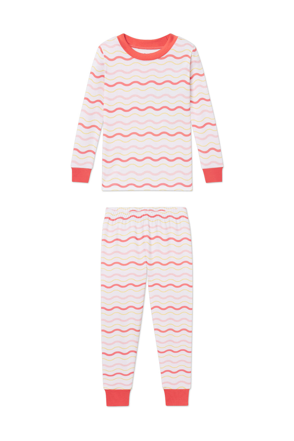 Kids Long-Long Set in Terrace Wavy Stripe - Featured Image 3