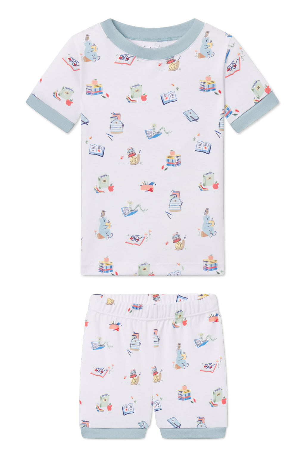 Kids Shorts Set in Book Worm - Featured Image 0
