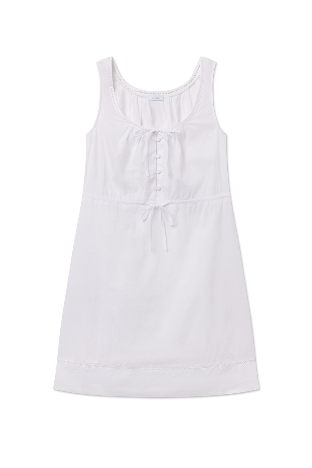 Celeste Tank Gown in White - Featured Image 4