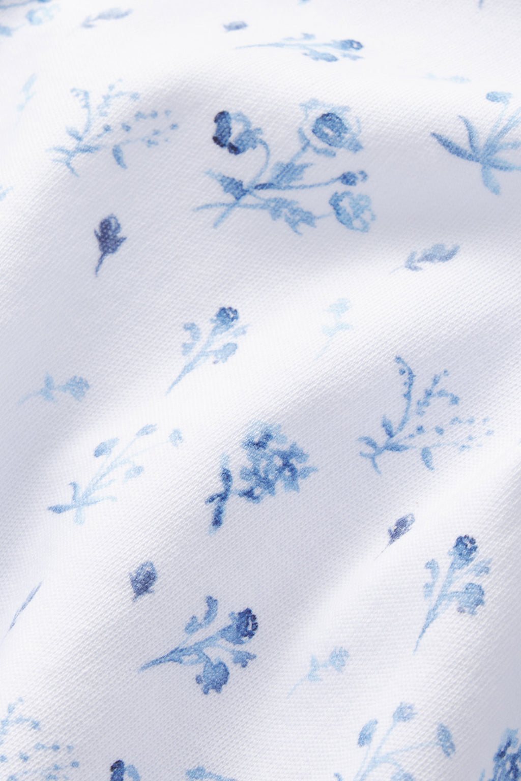 Pima Shorts Set in French Blue Floral - Main Image 4