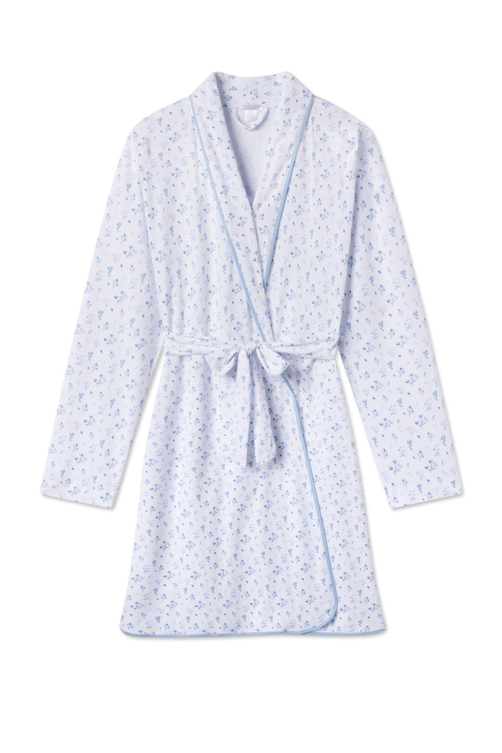 Pima Robe in French Blue Floral - Featured Image 4