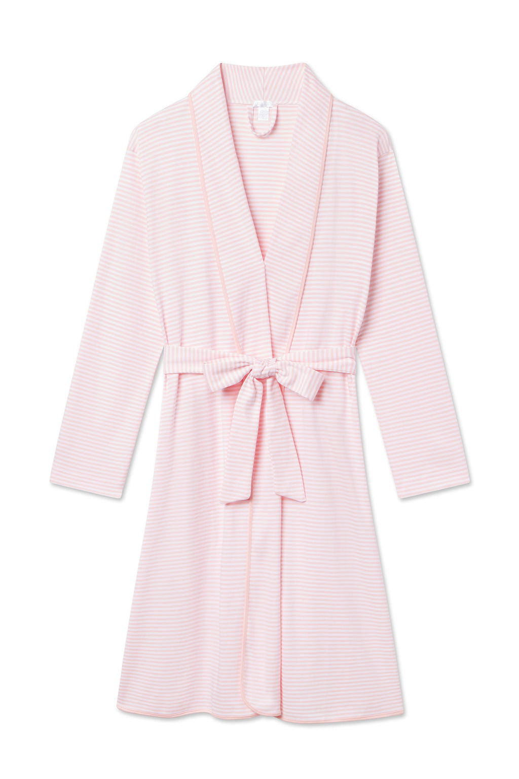 Pima Robe in English Rose Stripe | Women's | Pima Cotton | Medium | Lake Pima Robe in English Rose Stripe | Women's | Pima Cotton | Medium | Lake