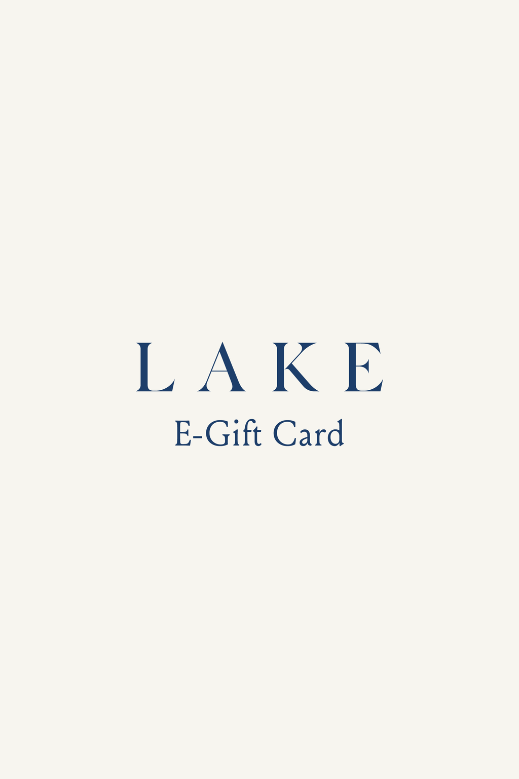E-Gift Card - Featured Image 0