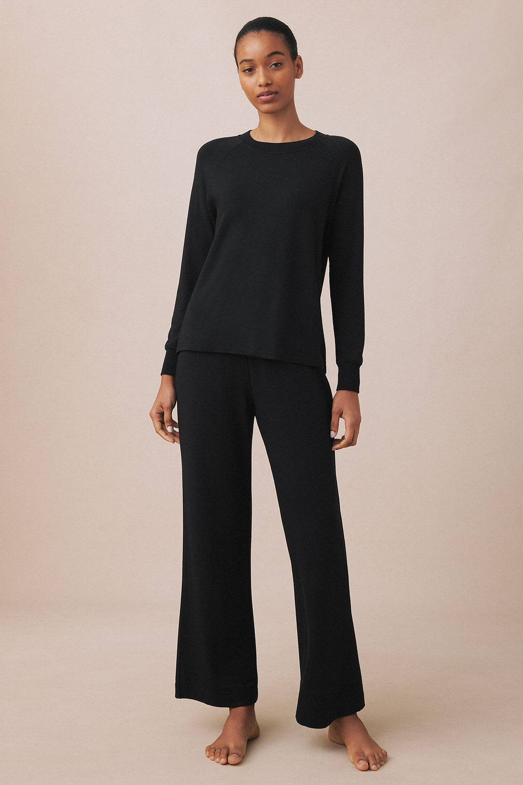 Relax Pants Set in Black - Main Image 2