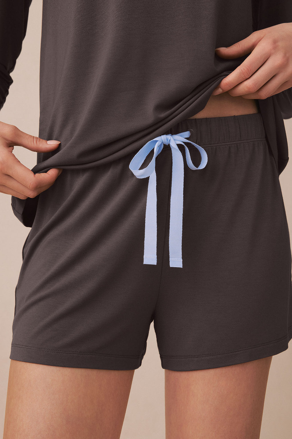 DreamModal® Ribbon Long-Short Set in Truffle - Main Image 3