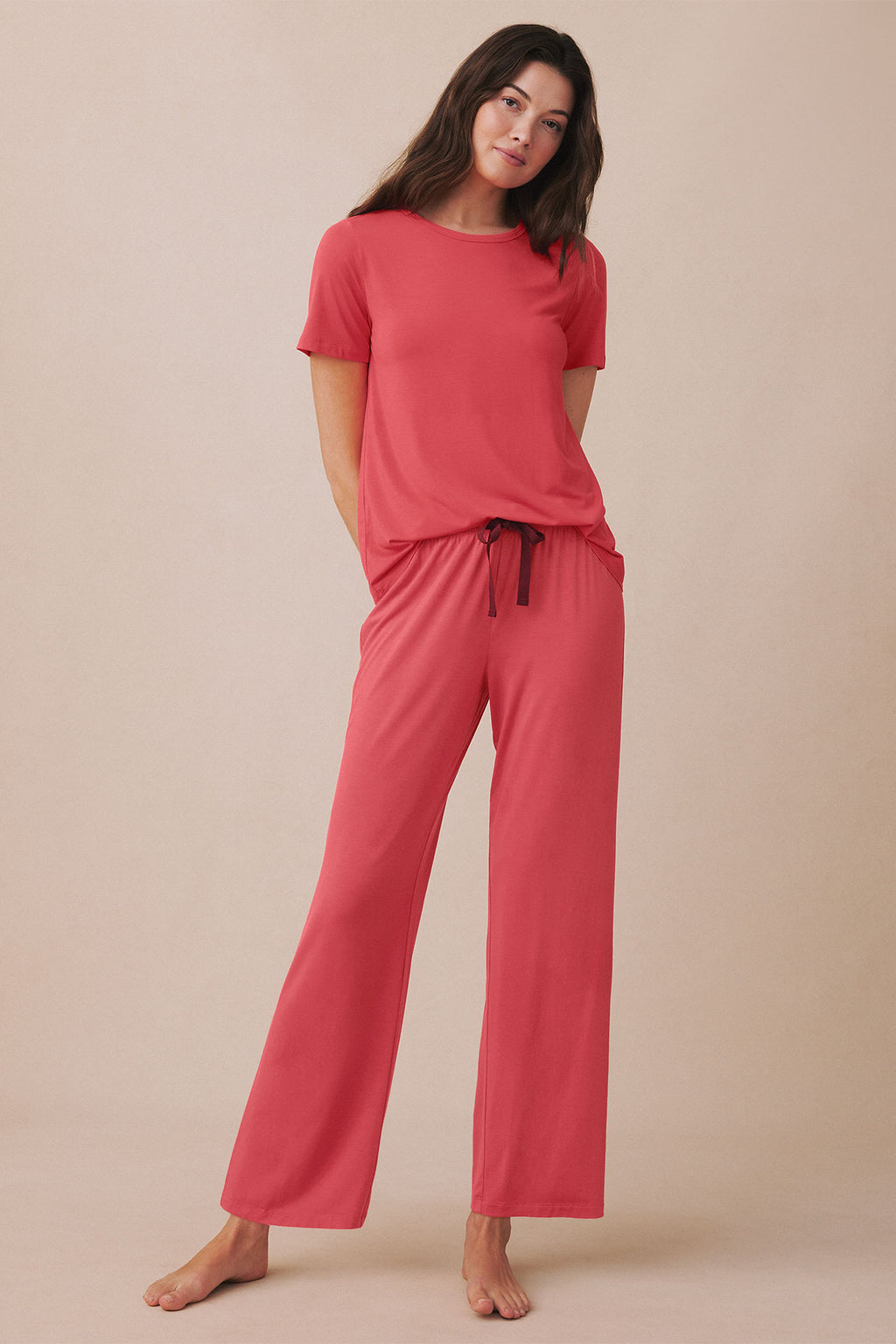 DreamModal® Ribbon Short-Long Set in Cayenne - Main Image 1