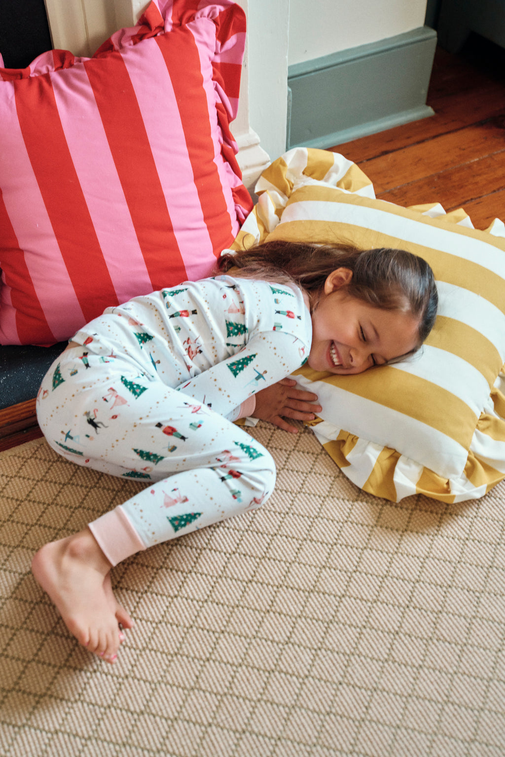 Kids Long-Long Set in Sugar Plum Dreams - Main Image 2