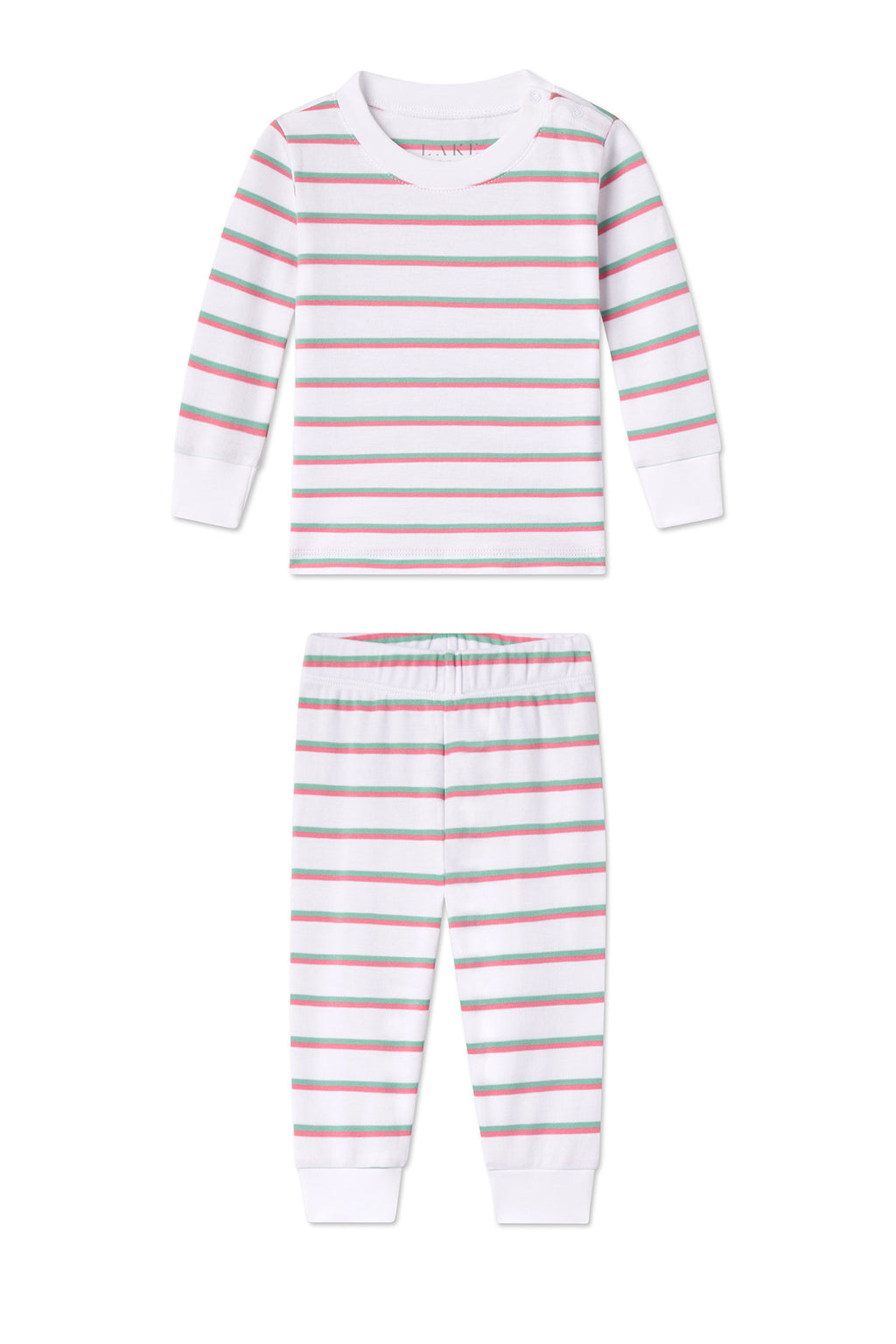 Baby Long-Long Set in Petunia Stripe - Featured Image 3
