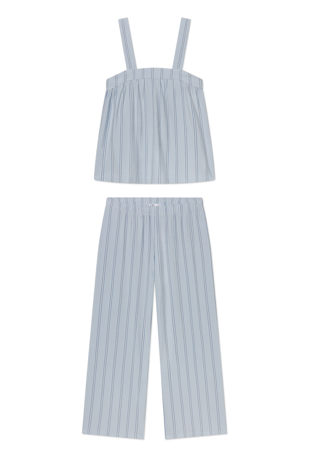DreamModal™ Daydream Pants Set in Fog Beacon Stripe - Featured Image 4