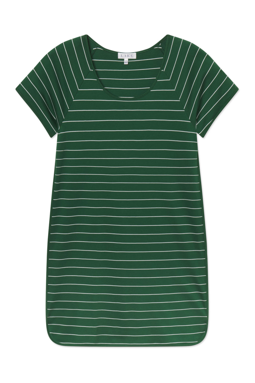 Pima Nightgown in Eden Boating Stripe - Featured Image 3
