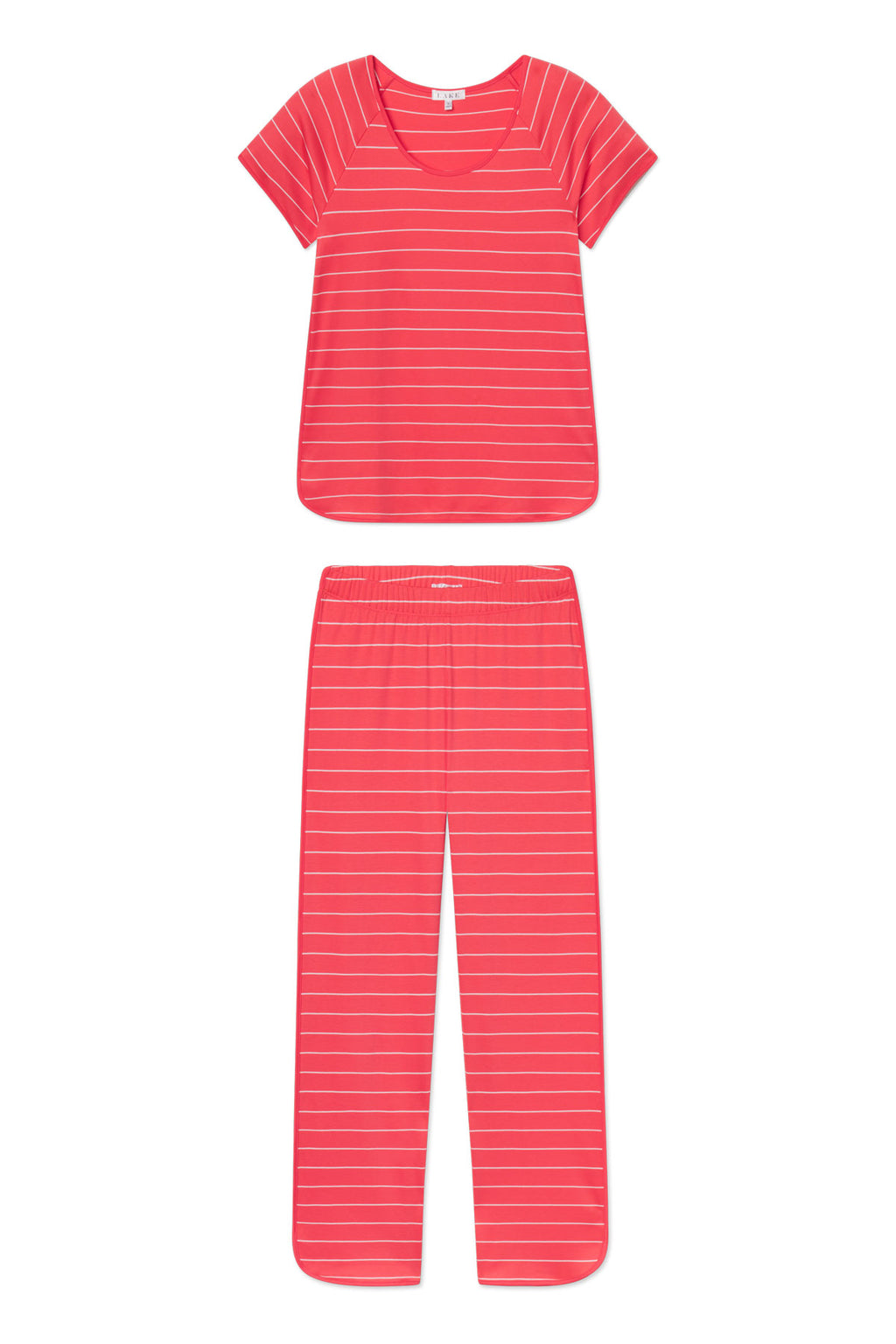 Pima Short-Long Set in Bougainvillea Boating Stripe - Featured Image 4