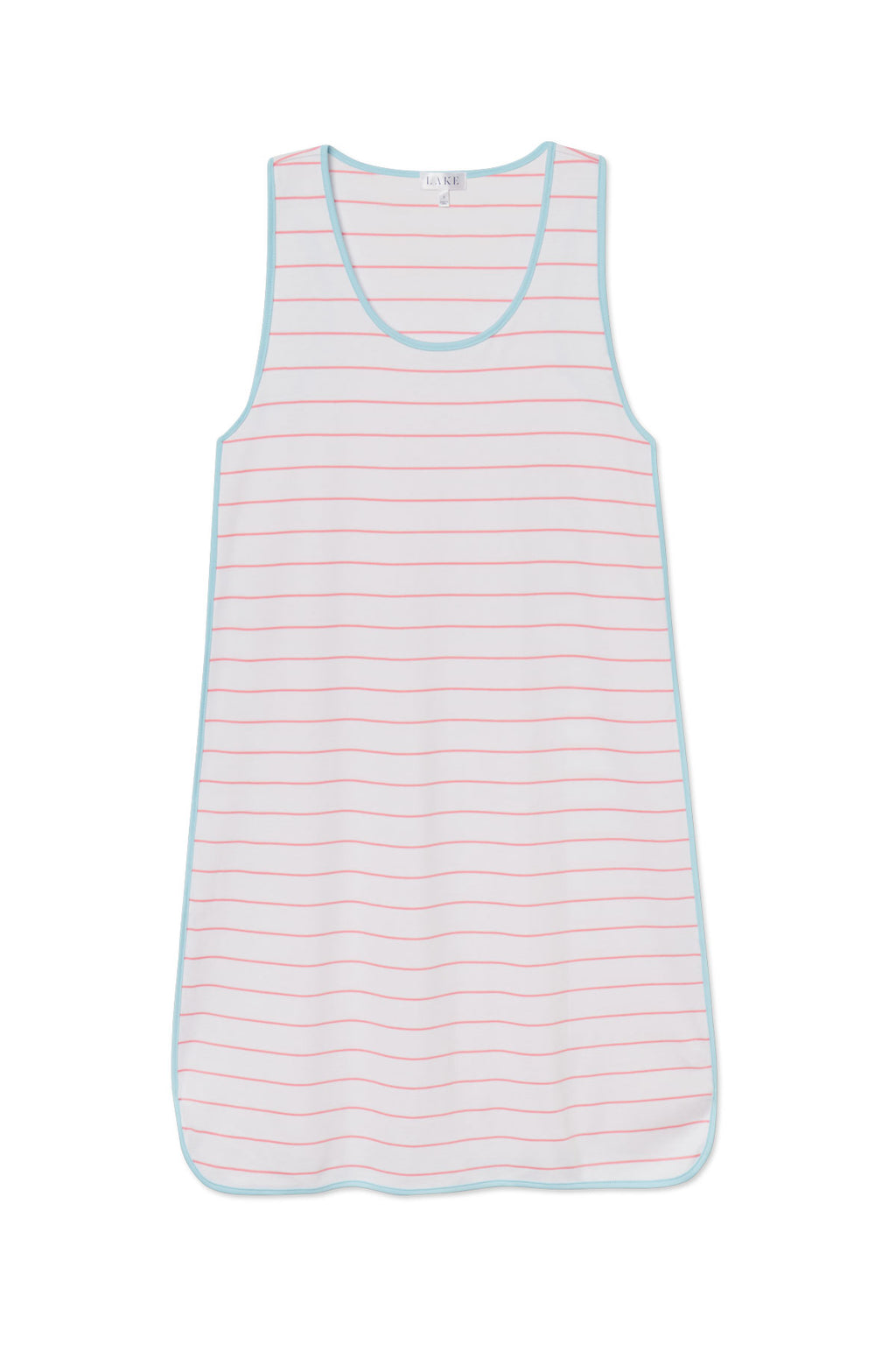 Pima Tank Gown in Gelato Boating Stripe - Featured Image 4