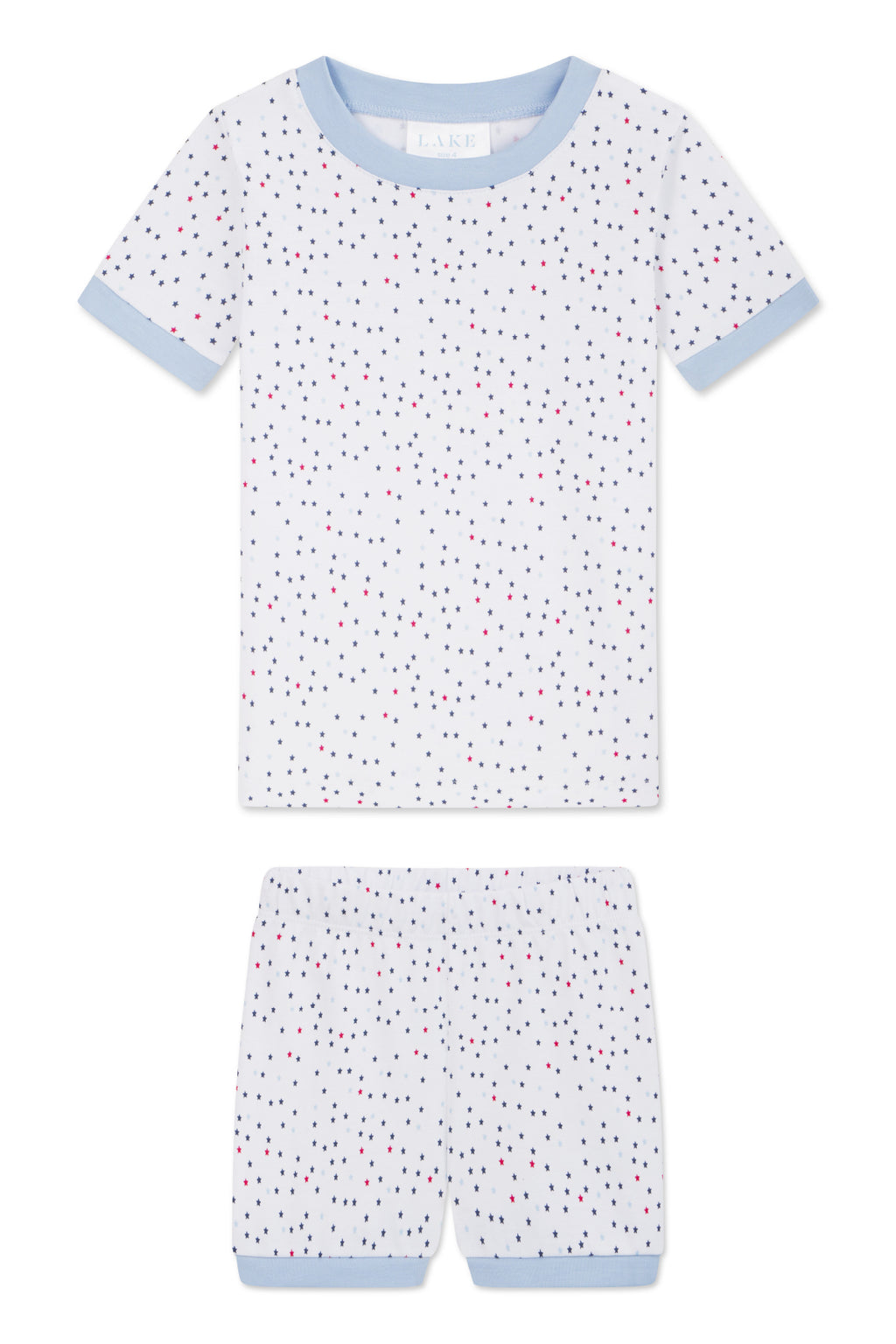 Kids Shorts Set in Blue Multi Star Gazer - Featured Image 4