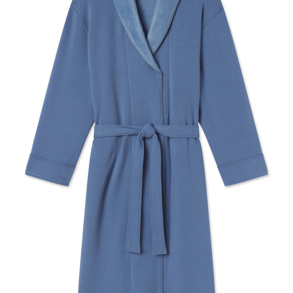mens cotton dressing gown Men's Dressing Gown Smoking Jacket Robe Silver Blue Jacquard Quilted Extra Long Warm
