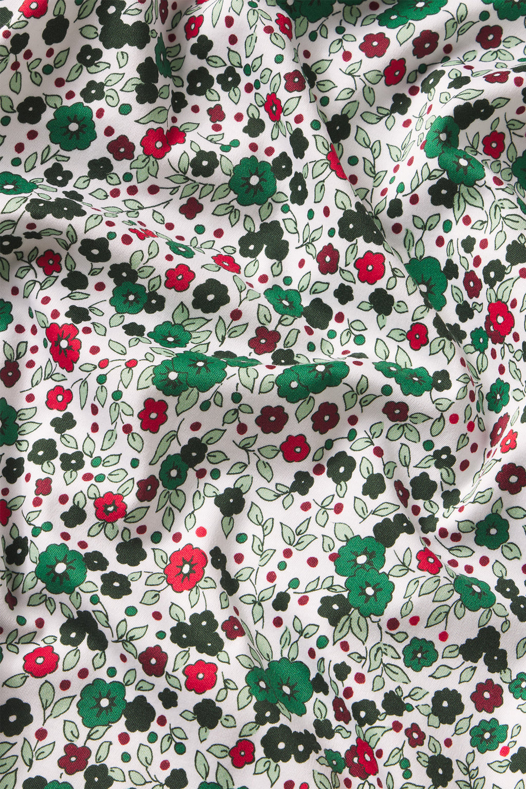 Pima Long-Long Set in Classic Green Vivian Floral - Main Image 3