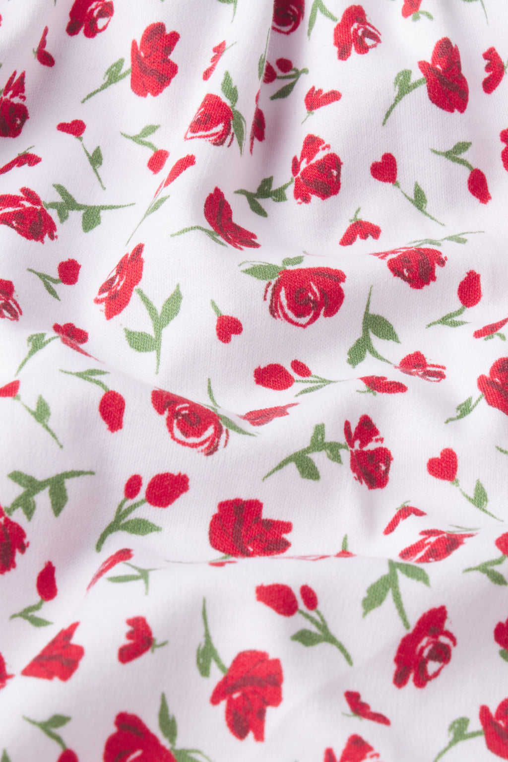 Pima Ruffle Pants Set in Rose Bouquet - Main Image 5