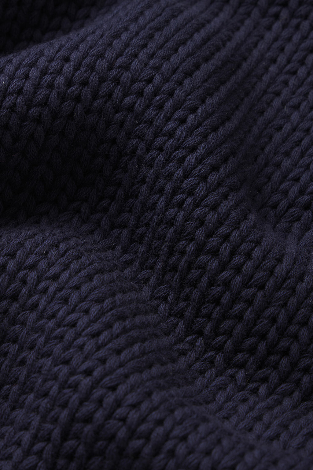 Jane Cotton Sweater in English Navy - Main Image 4