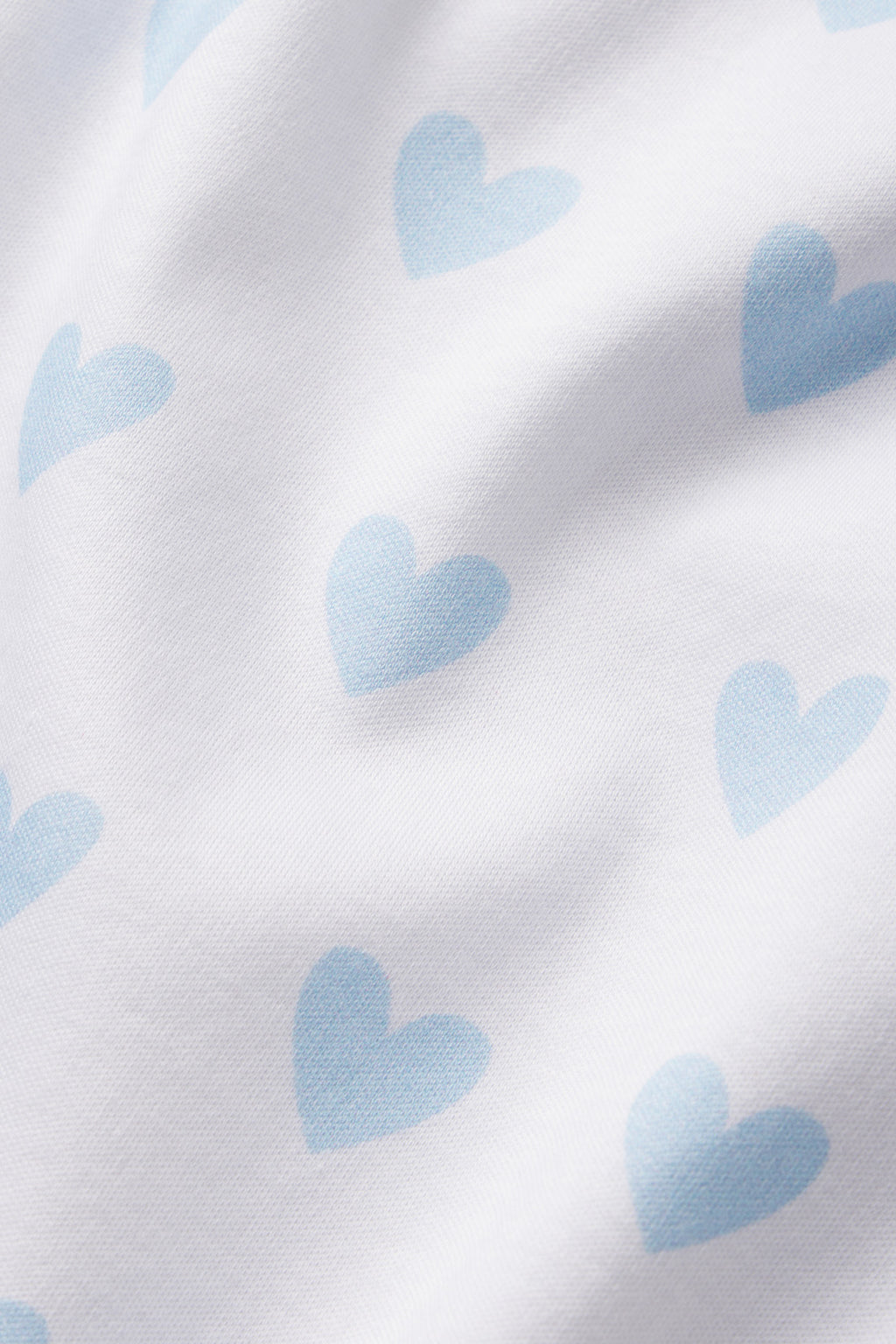 Kids Shorts Set in French Blue Heart - Main Image 4