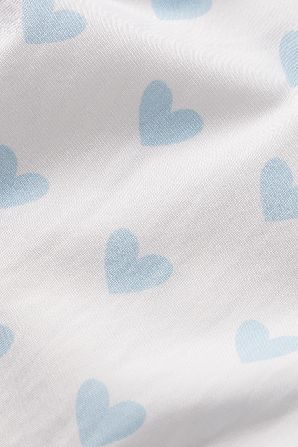 Men's Poplin Boxer in French Blue Heart - Main Image 3