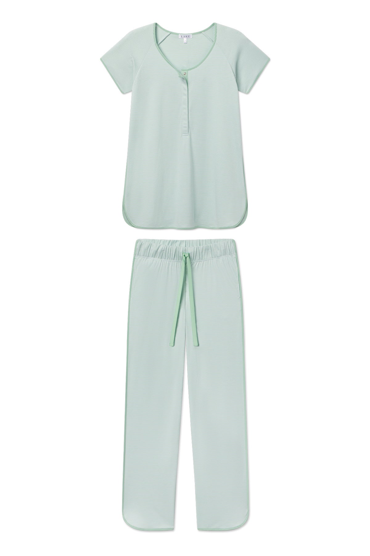 LAKE | Women | Pima Cotton Pajamas | Parisian Green Maternity
