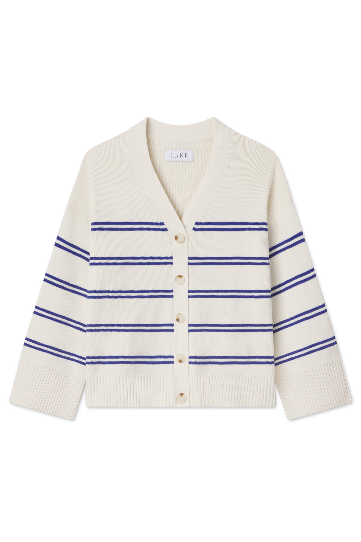 ほぷ11/7 SサイズLLL Stripe Cardigan LAKE_Webcrop_Fall2024_NoraCard