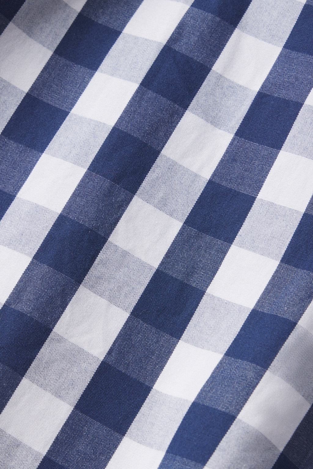 Poplin Chloe Pajama Set in Deep Navy Large Gingham - Main Image 5