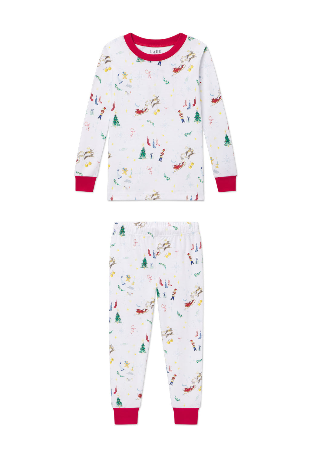 Kids Long-Long Set in Night Before Christmas - Featured Image 4