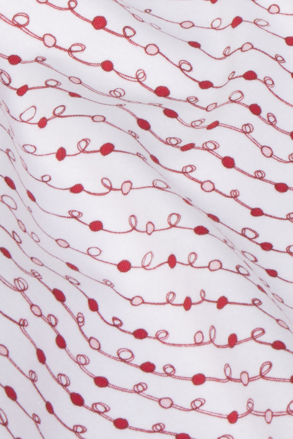 Pima Short-Long Set in Classic Red Garland - Main Image 5