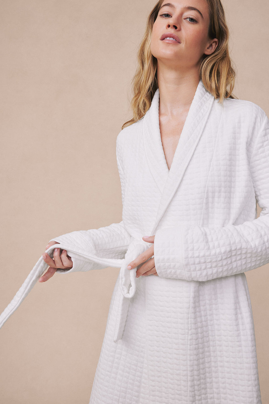 Spa Robe in White - Main Image 1