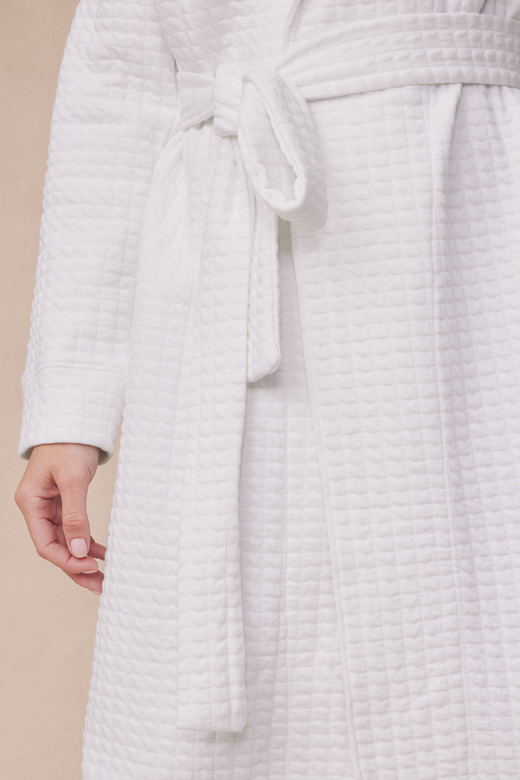 Spa Robe in White - Main Image 2