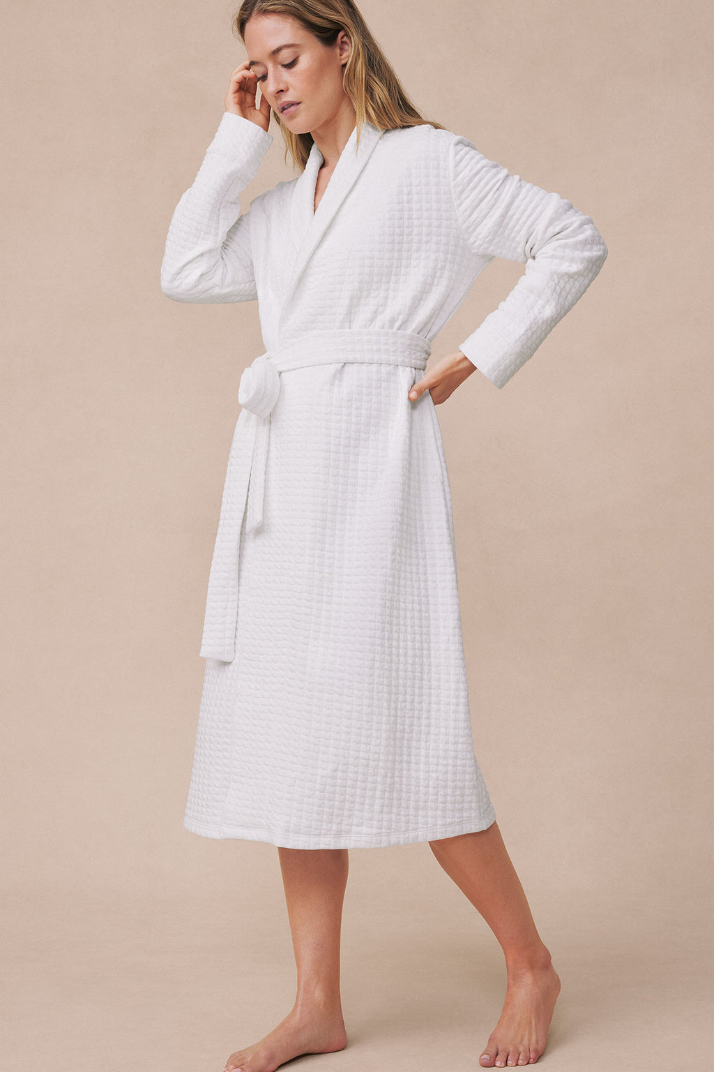 Spa Robe in White - Main Image 3