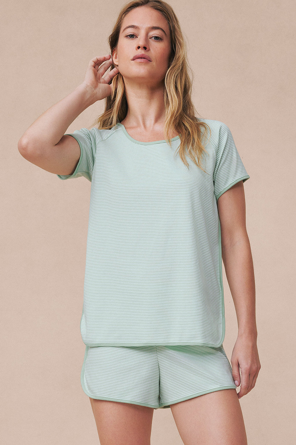 Pima Three-Piece Bundle in Parisian Green - Main Image 1