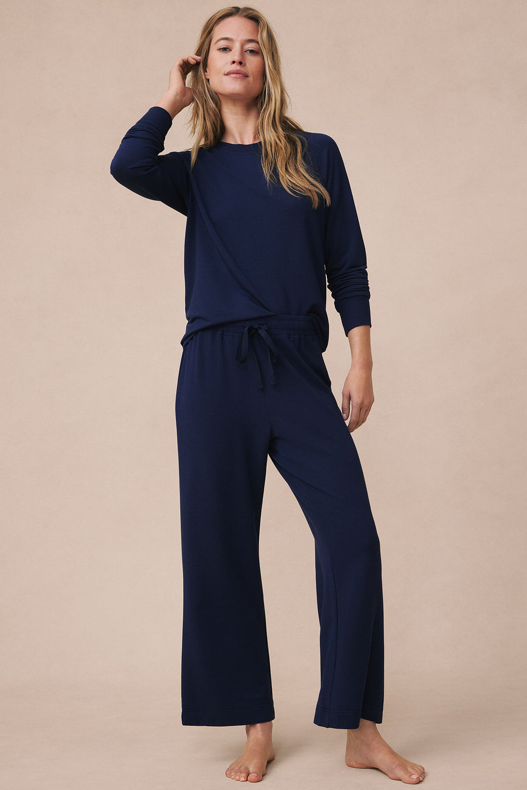 Relax Pants Set in English Navy - Main Image 1