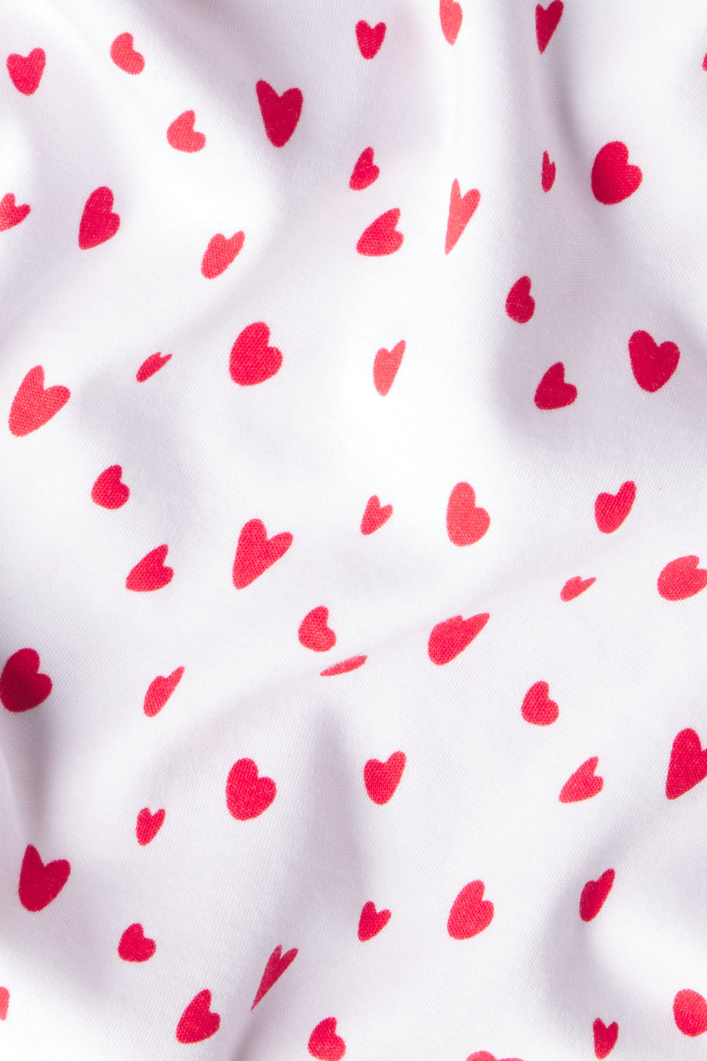 Pima Ruffle Nightgown in Red Mini Heart - Main Image 4