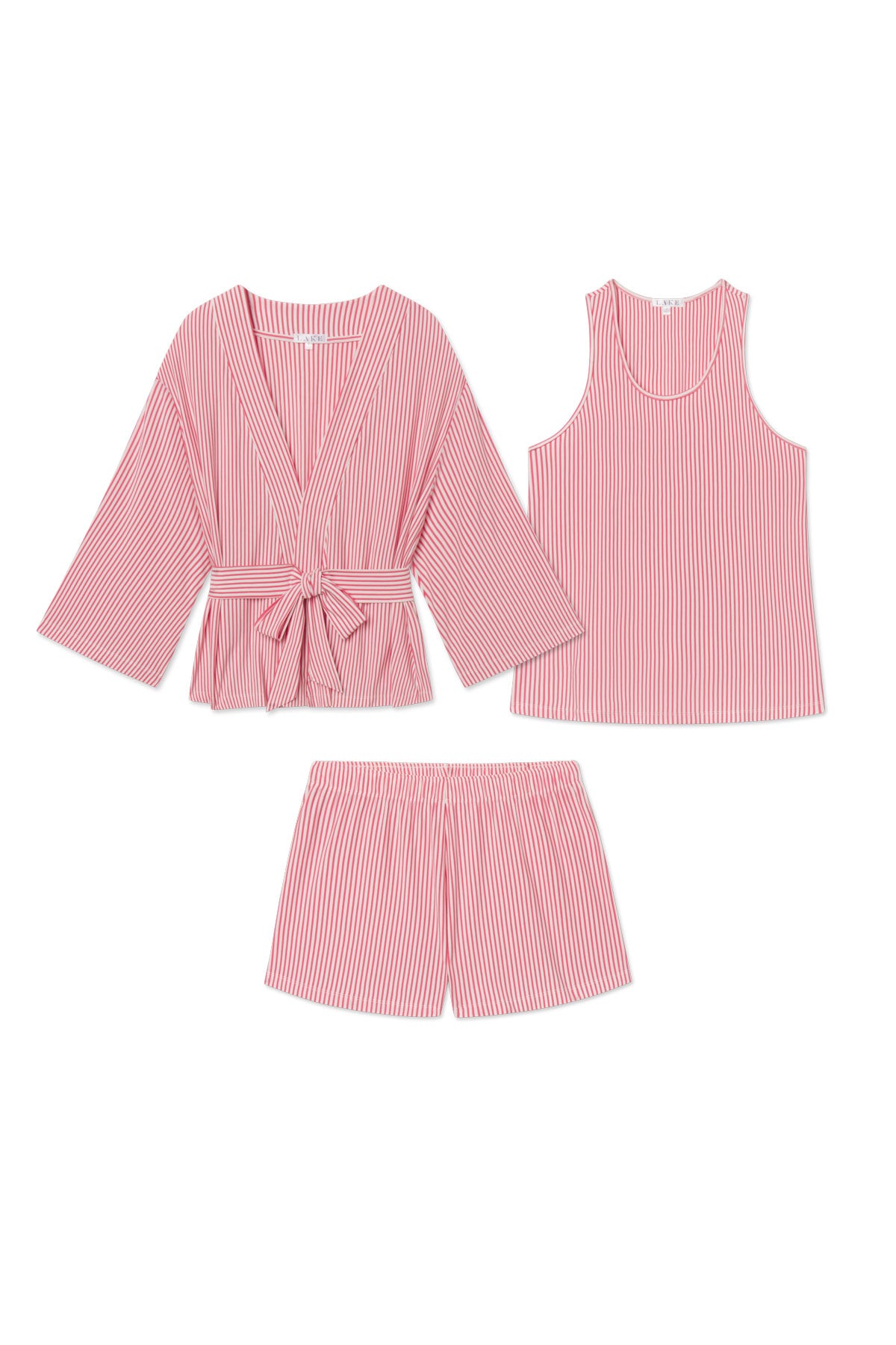 LAKE | Women | DreamModal® Pajamas | Winterberry Pencil Stripe