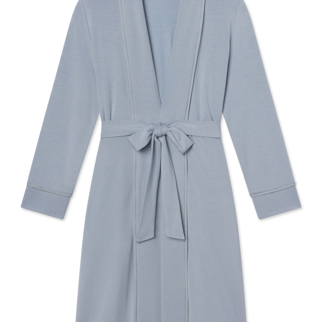 Relax Robe in Dusty Blue | Women's | Luxury Loungewear | Modal | XS | LAKE Relax Robe in Dusty Blue | Women's | Luxury Loungewear | Modal | XS | LAKE