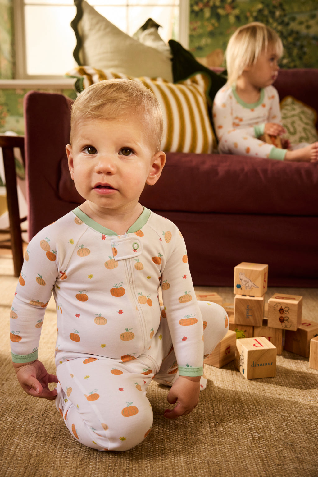 Baby Sleeper in Pumpkin Patch - Main Image 1