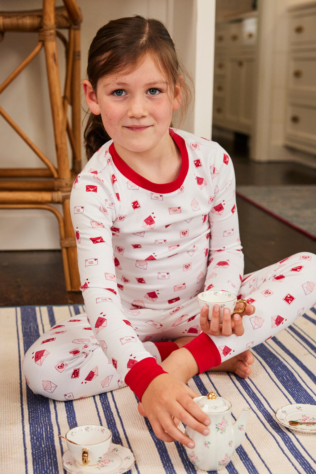 Kids Long-Long Set in Love Letters - Main Image 2