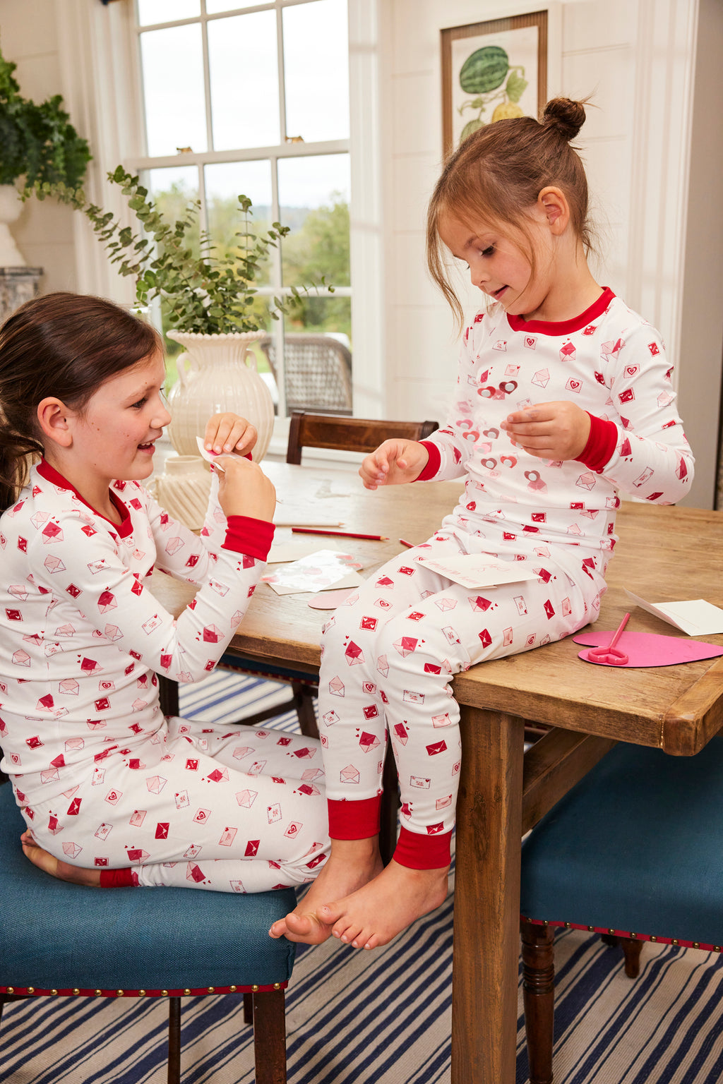 Kids Long-Long Set in Love Letters - Main Image 3