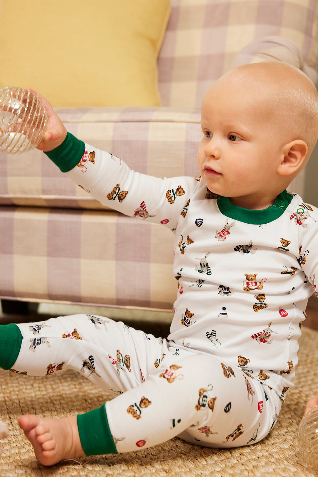 Baby Long-Long Set in Cozy Woodland - Main Image 3