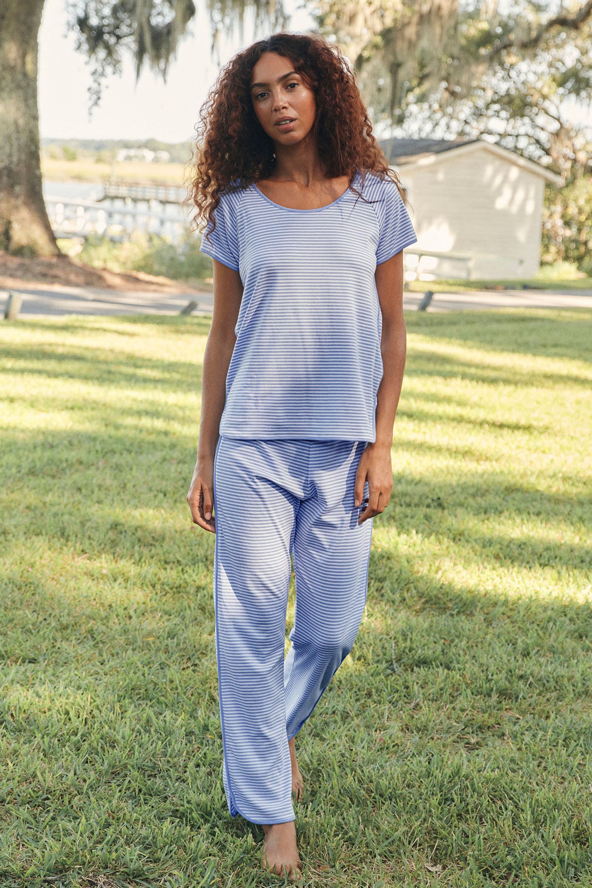 Pima Cotton Pajamas Set for Women | LAKE