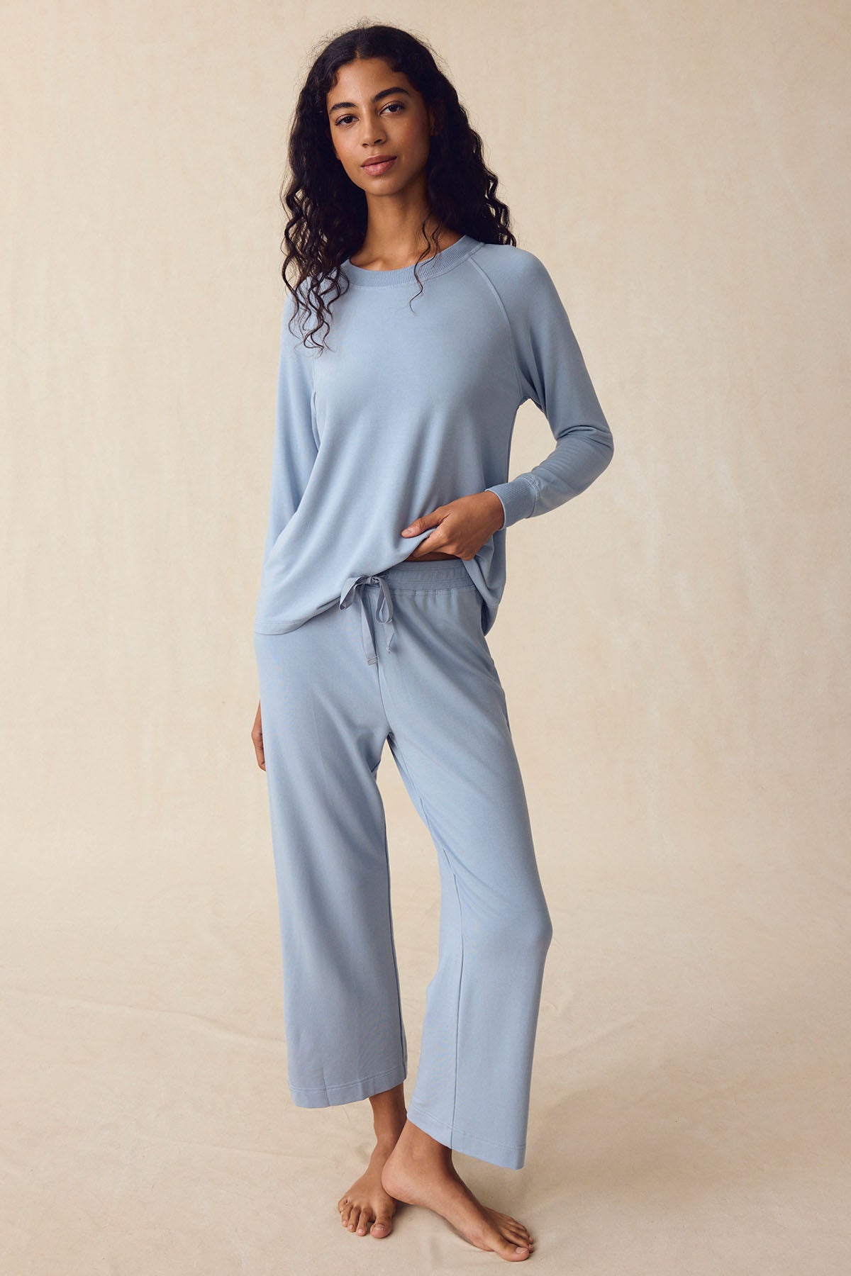LAKE | Women | Lounge | Dusty Blue Relax Pants Set