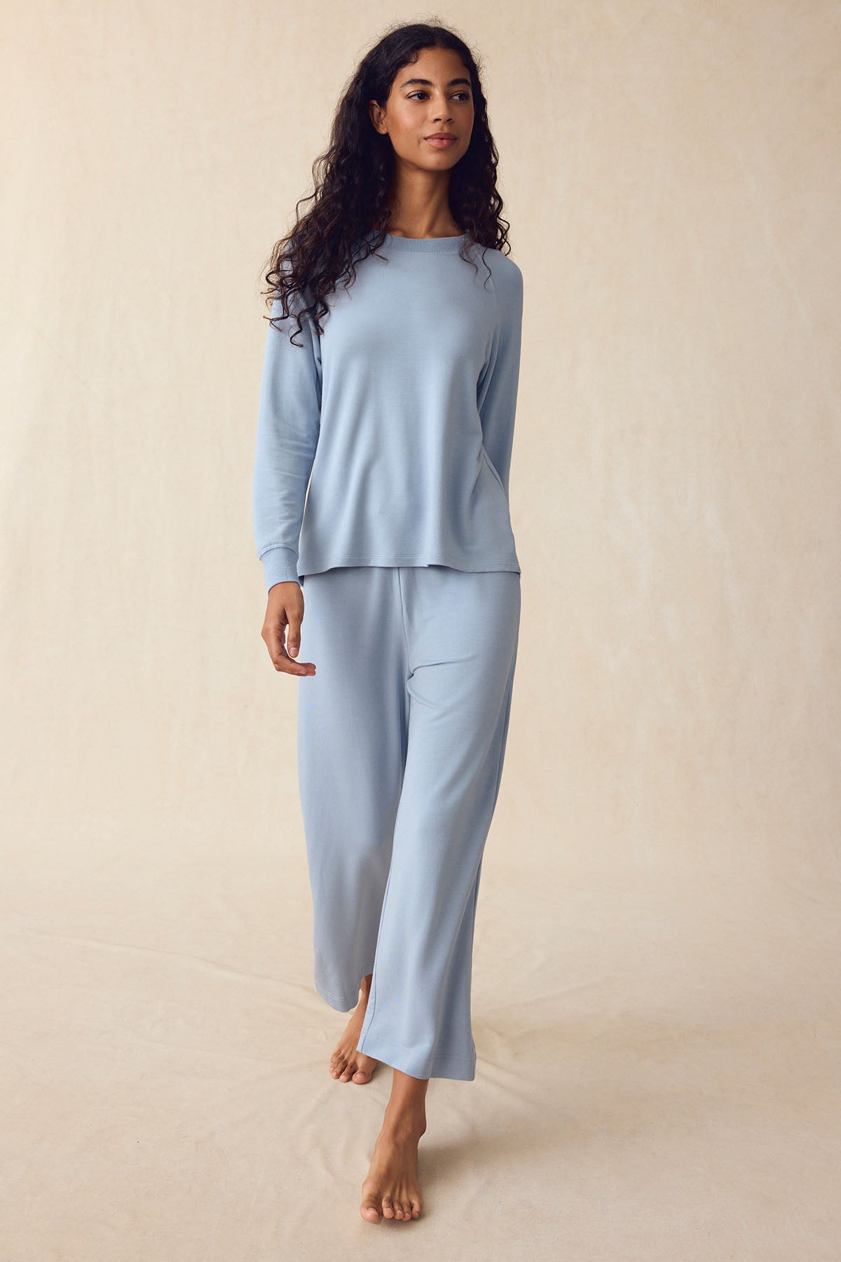 LAKE | Women | Lounge | Dusty Blue Relax Pants Set