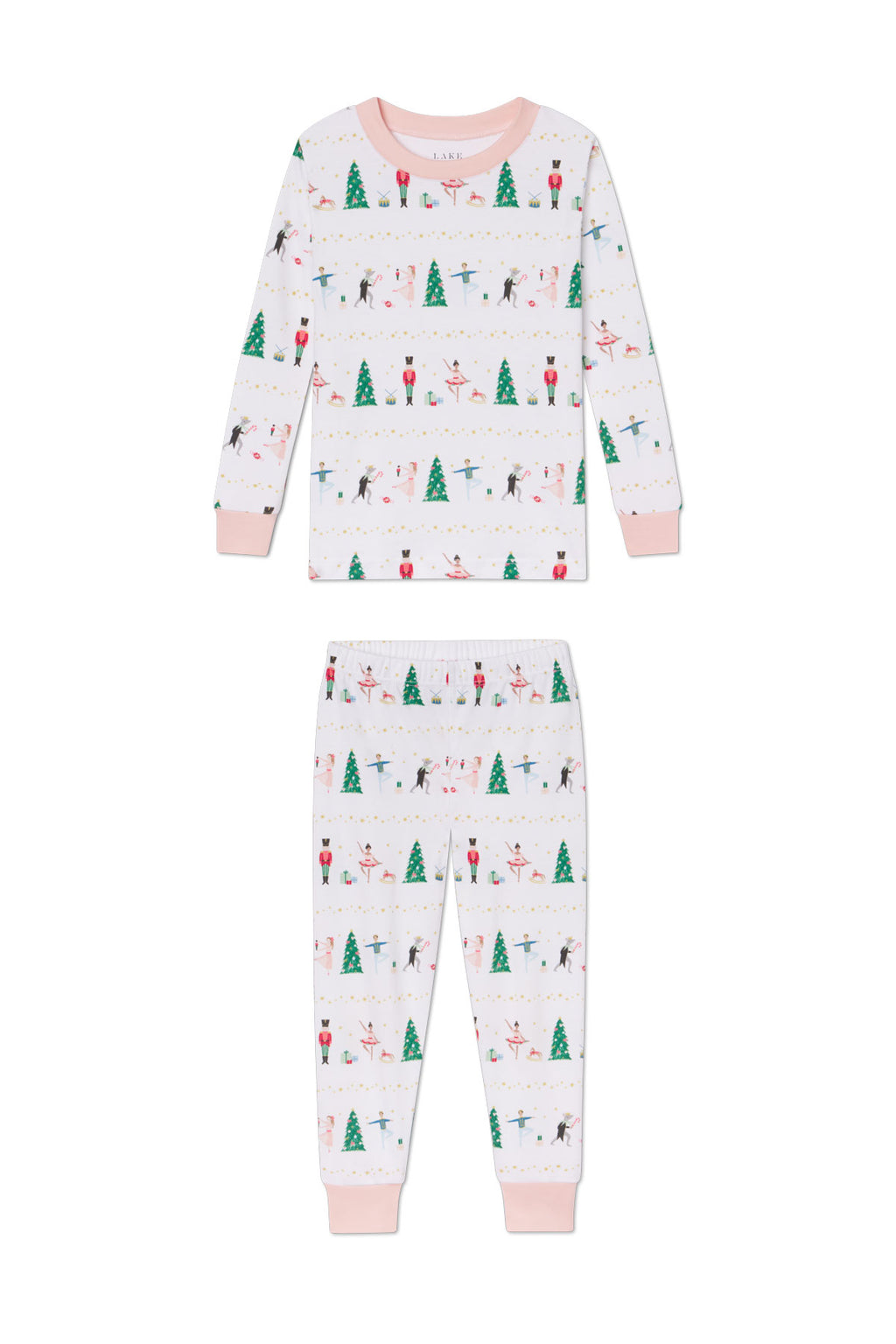 Kids Long-Long Set in Sugar Plum Dreams - Featured Image 3
