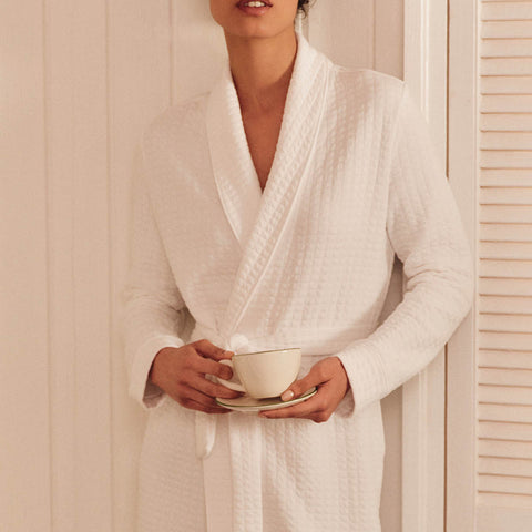 LAKE | Women | Lounge | White Spa Robe